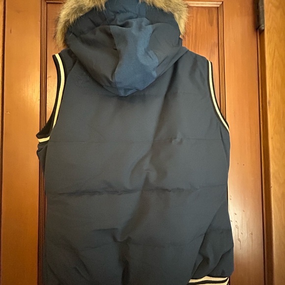 Picture Organic Fur Lined Hooded Ski Vest - Picture 2 of 4